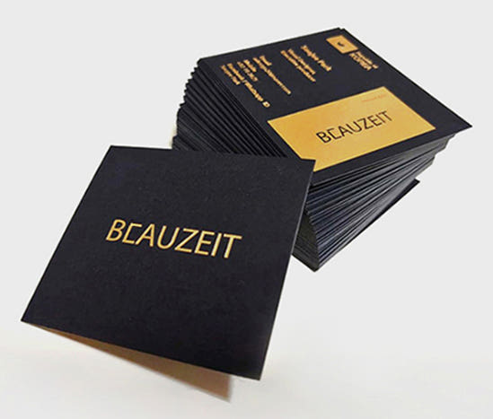 명함제작 업체 카페쿠폰 금박 소량 명함만들기 예쁜 부동산 명암 비코팅지 100매